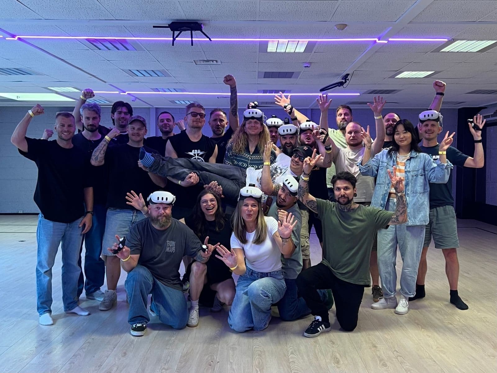 Bedrift på VR teambuilding og firmaevent hos KRS VR Arena i Kristiansand